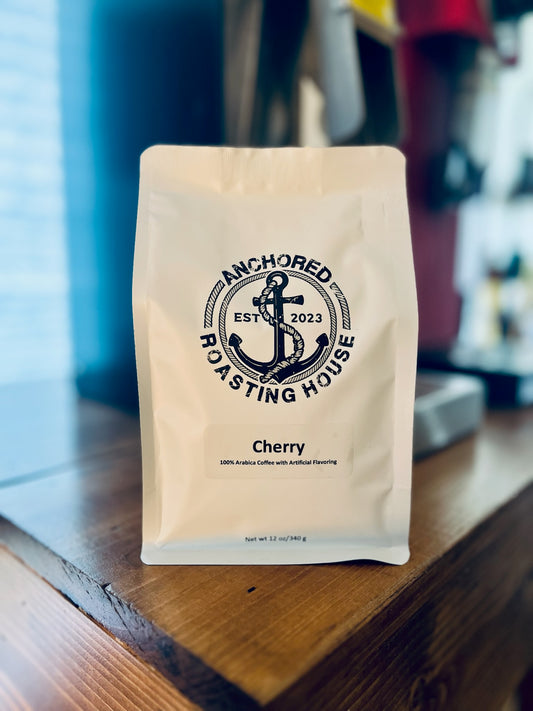 Cherry Coffee (Ground) - Regular and Decaf Available