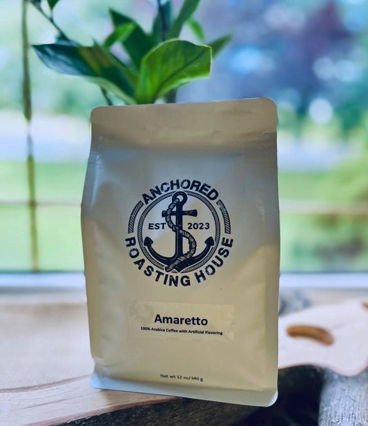 Amaretto Coffee (Ground) - Regular and Decaf Available