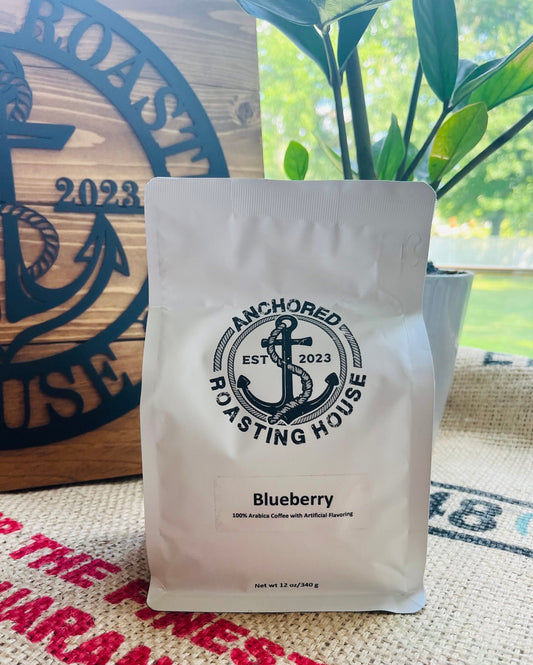 Blueberry Coffee (Ground) - Regular and Decaf Available